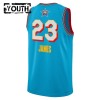 Dječji NBA Dres All-Star 2025 Lebron James Jordan Plava Swingman
